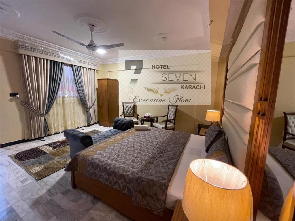 Hotel Seven 7 Karaçi Dış mekan fotoğraf
