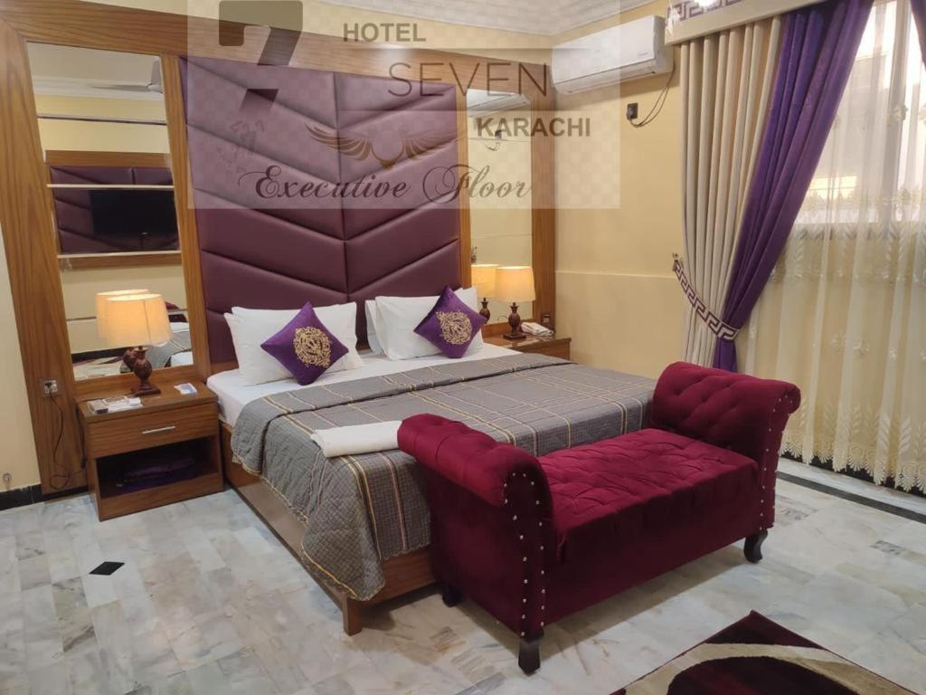 Hotel Seven 7 Karaçi Dış mekan fotoğraf