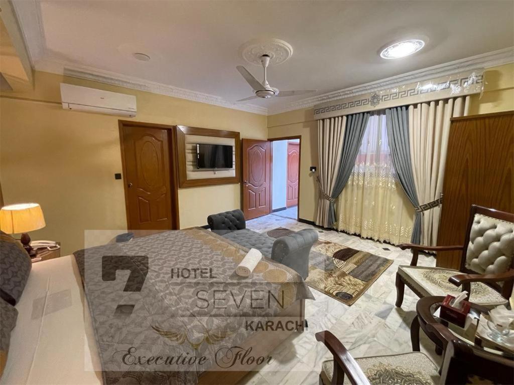 Hotel Seven 7 Karaçi Dış mekan fotoğraf