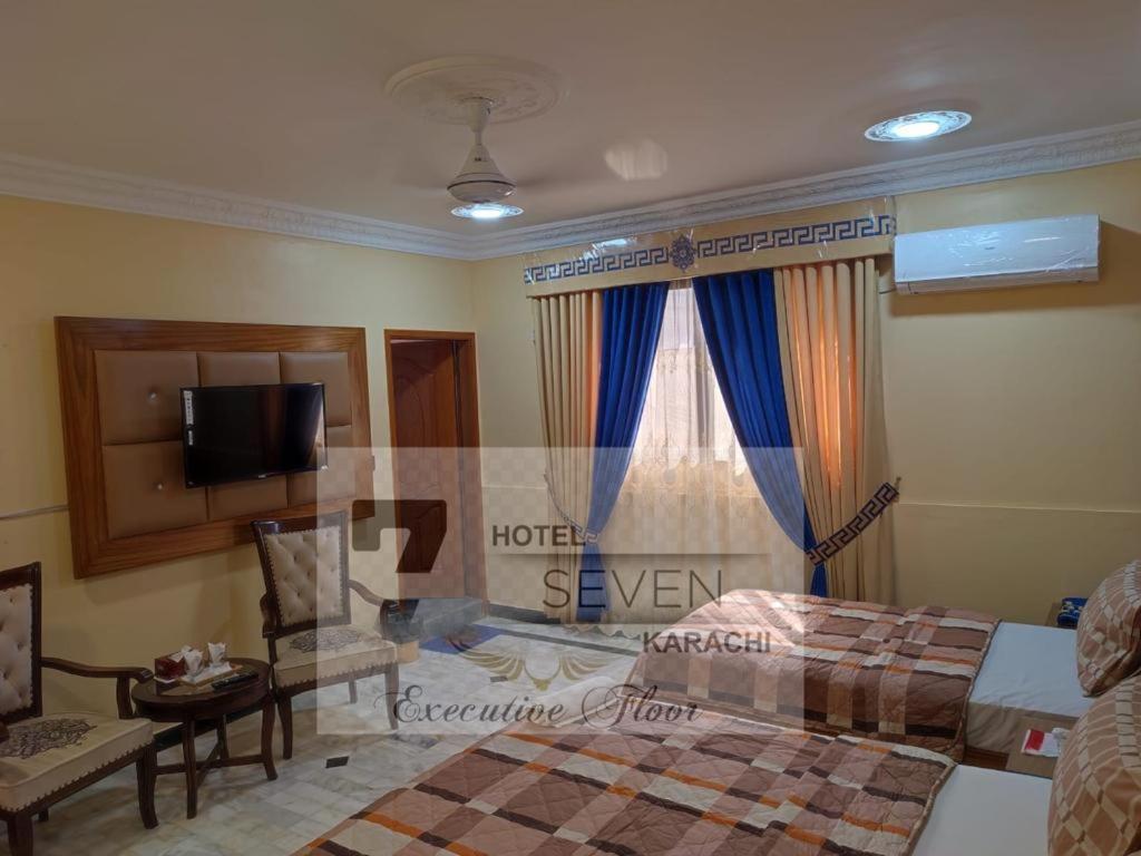 Hotel Seven 7 Karaçi Dış mekan fotoğraf