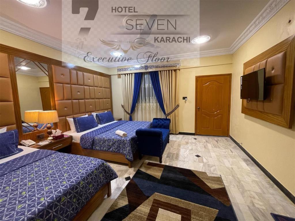 Hotel Seven 7 Karaçi Dış mekan fotoğraf
