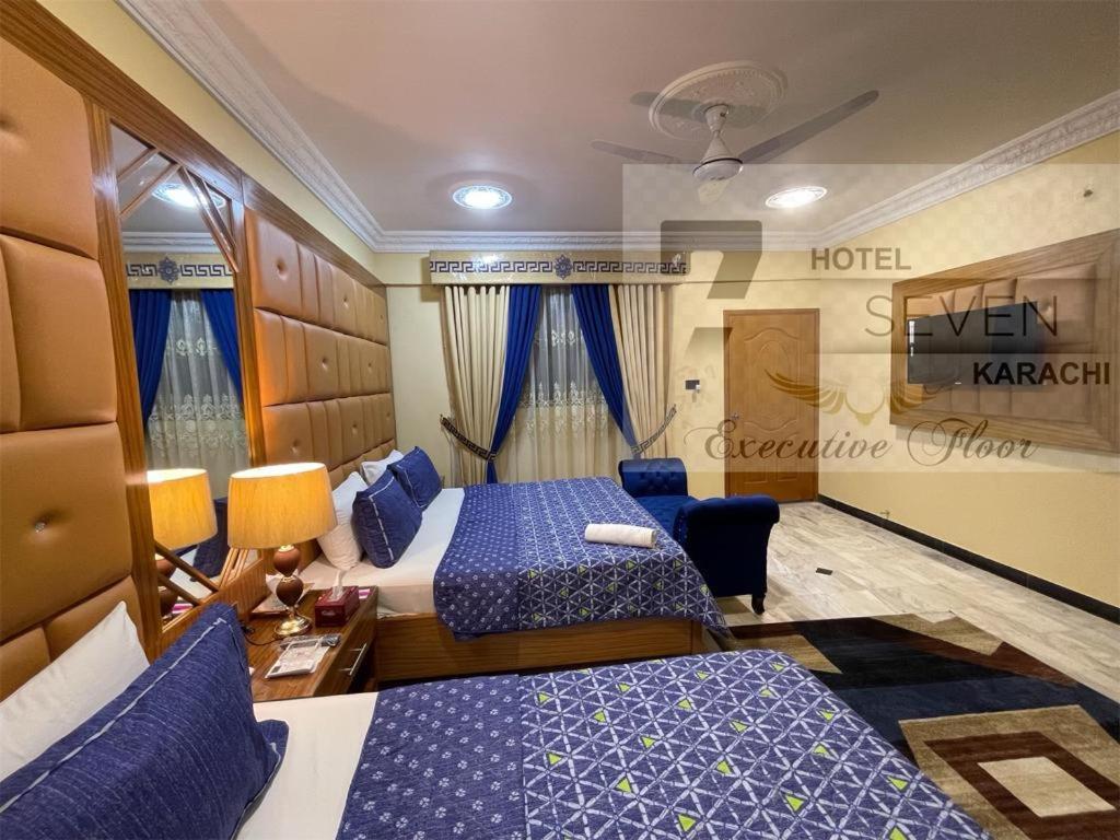 Hotel Seven 7 Karaçi Dış mekan fotoğraf