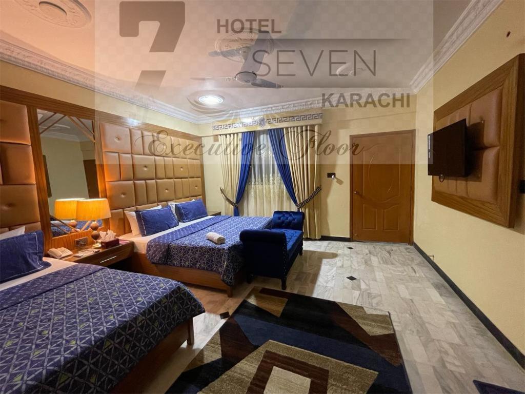 Hotel Seven 7 Karaçi Dış mekan fotoğraf
