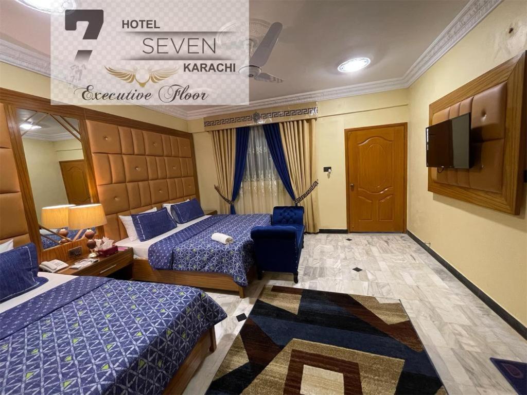 Hotel Seven 7 Karaçi Dış mekan fotoğraf