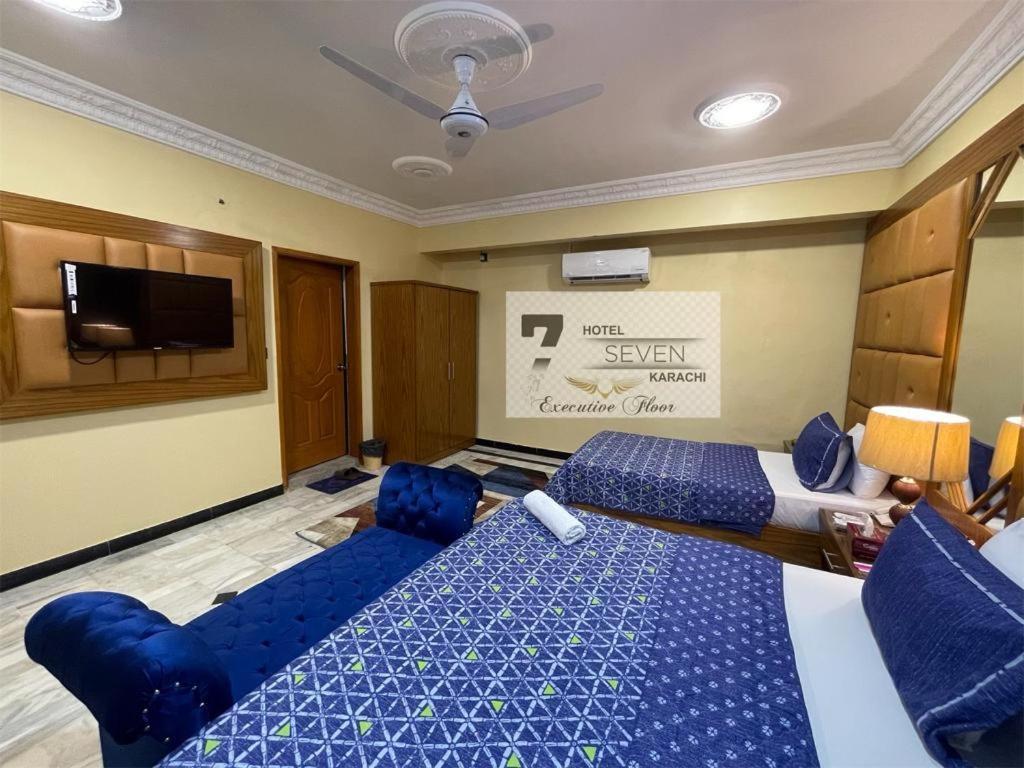 Hotel Seven 7 Karaçi Dış mekan fotoğraf